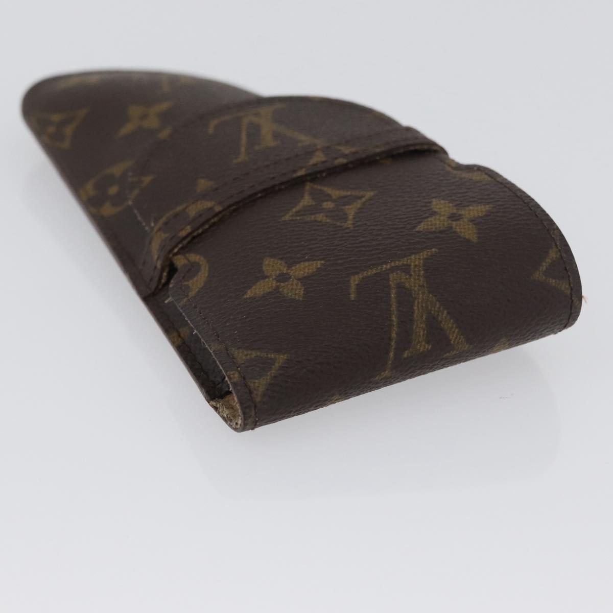 LOUIS VUITTON Monogram Etui Lunette Rabat Glasses Case M62970 LV Auth BA10693