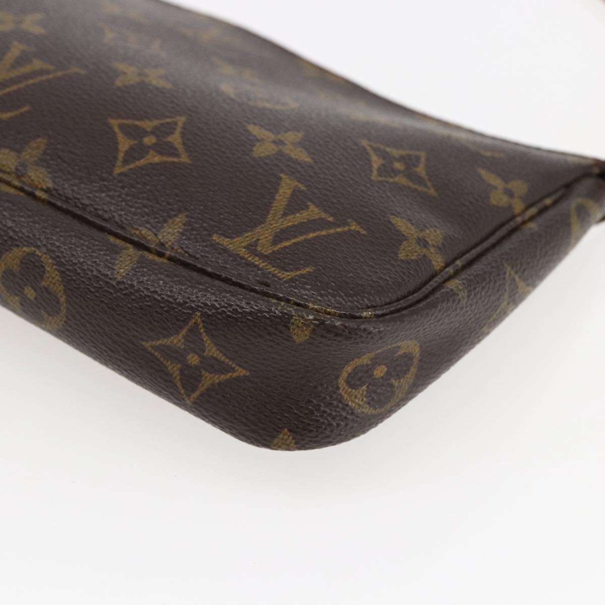 LOUIS VUITTON Monogram Pochette Accessoires Pouch M51980 LV Auth BA10695