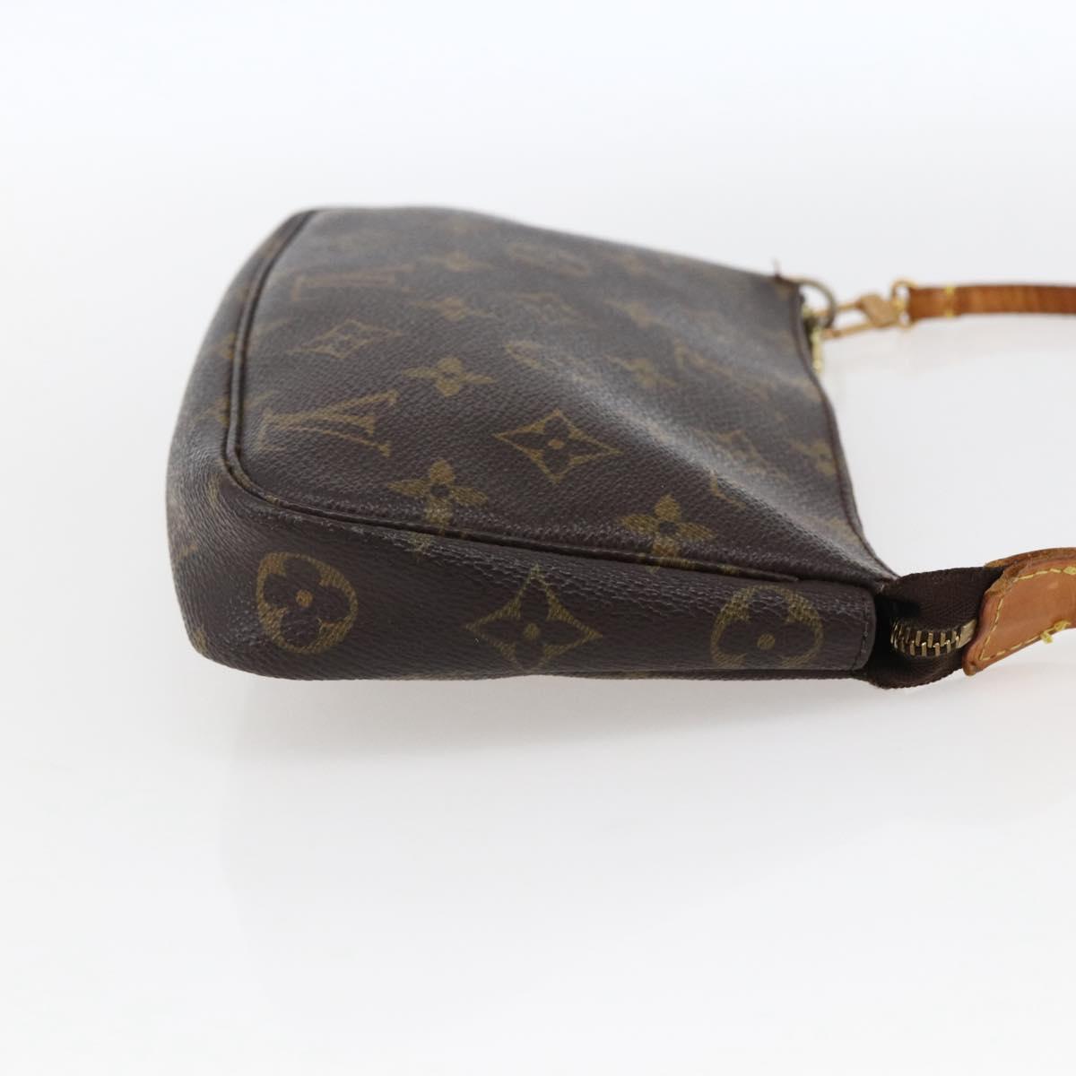 LOUIS VUITTON Monogram Pochette Accessoires Pouch M51980 LV Auth BA10695