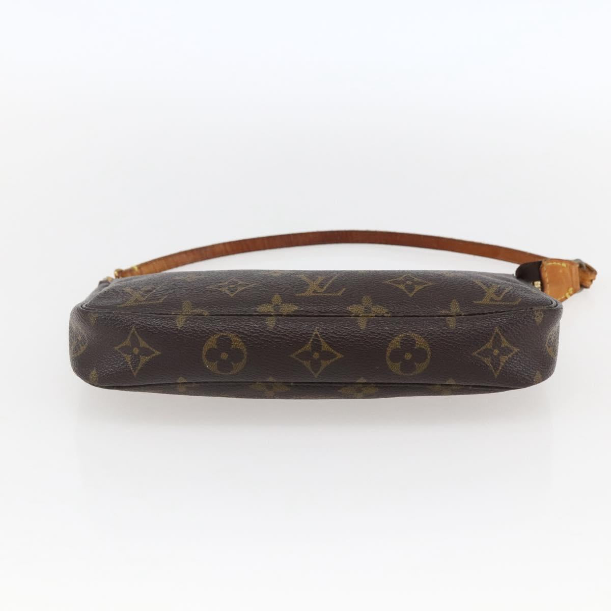 LOUIS VUITTON Monogram Pochette Accessoires Pouch M51980 LV Auth BA10695