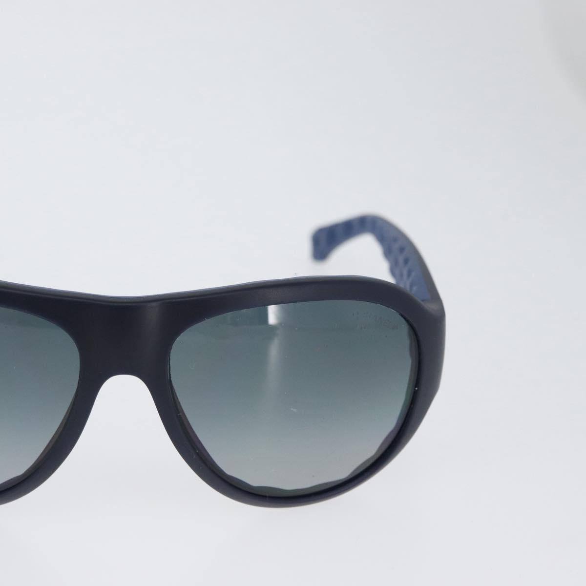CHANEL Sunglasses plastic Blue CC Auth BA10703