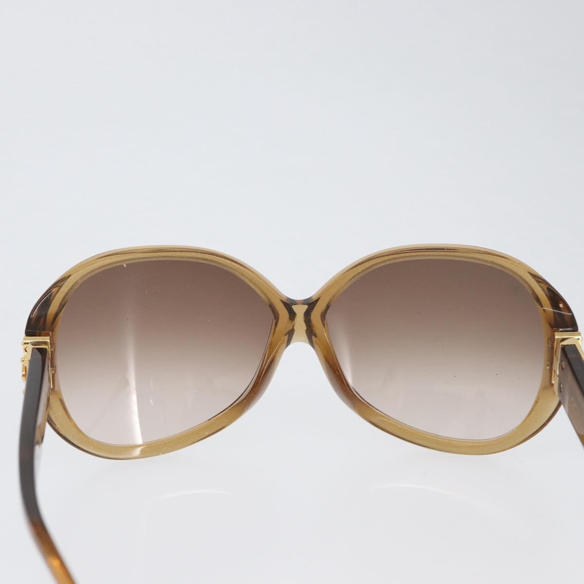 LOUIS VUITTON Supson Oversized Sunglasses plastic Brown Z0132E LV Auth BA10709