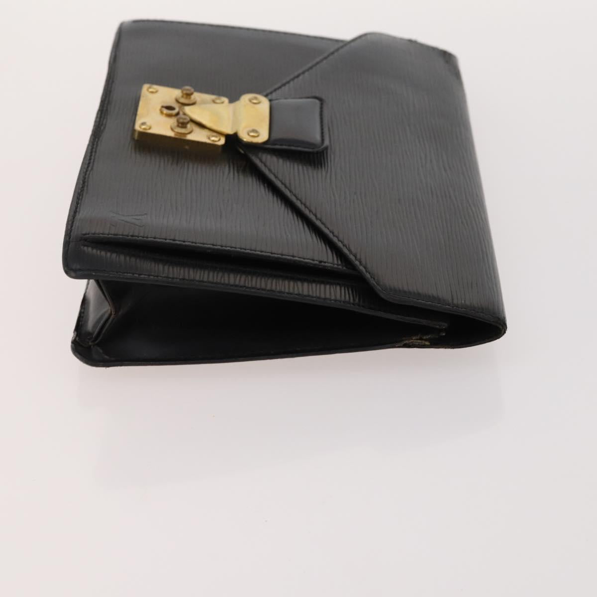 LOUIS VUITTON Monogram Mini Epi Shoulder Bag 2 Set Blue Black LV Auth BA10733