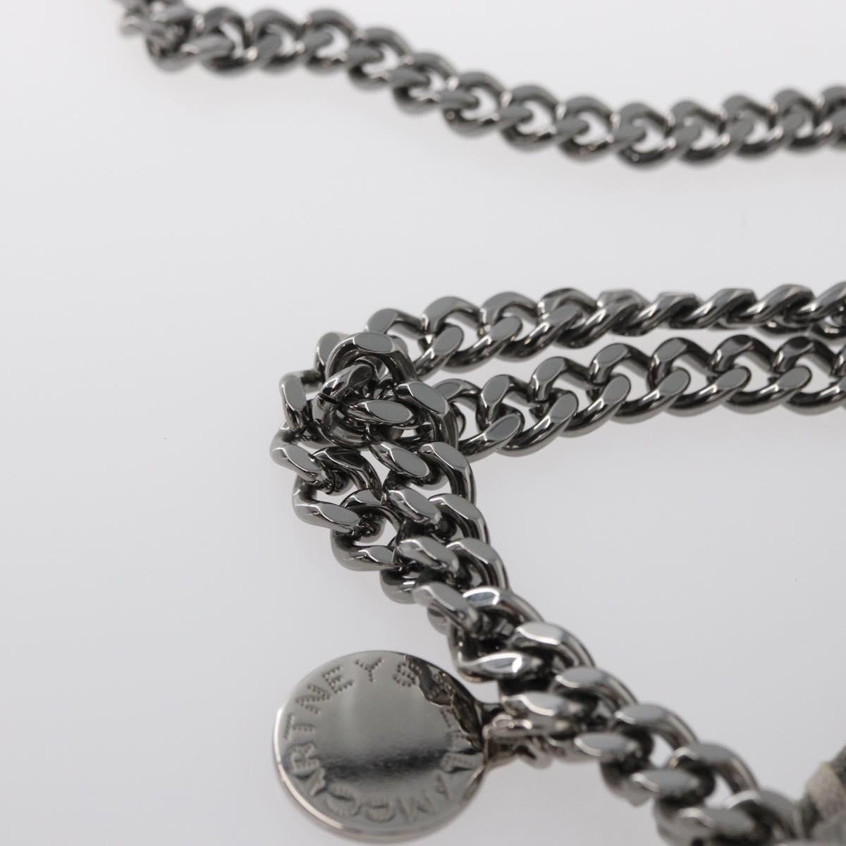 Stella MacCartney Chain Falabella Tiny Bag polyester 2way Gray Auth BA10736
