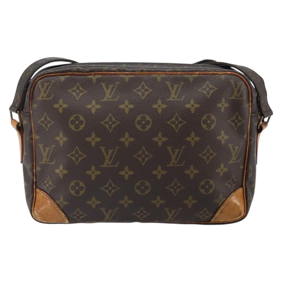LOUIS VUITTON Monogram Nile Shoulder Bag M45244 LV Auth BA10739