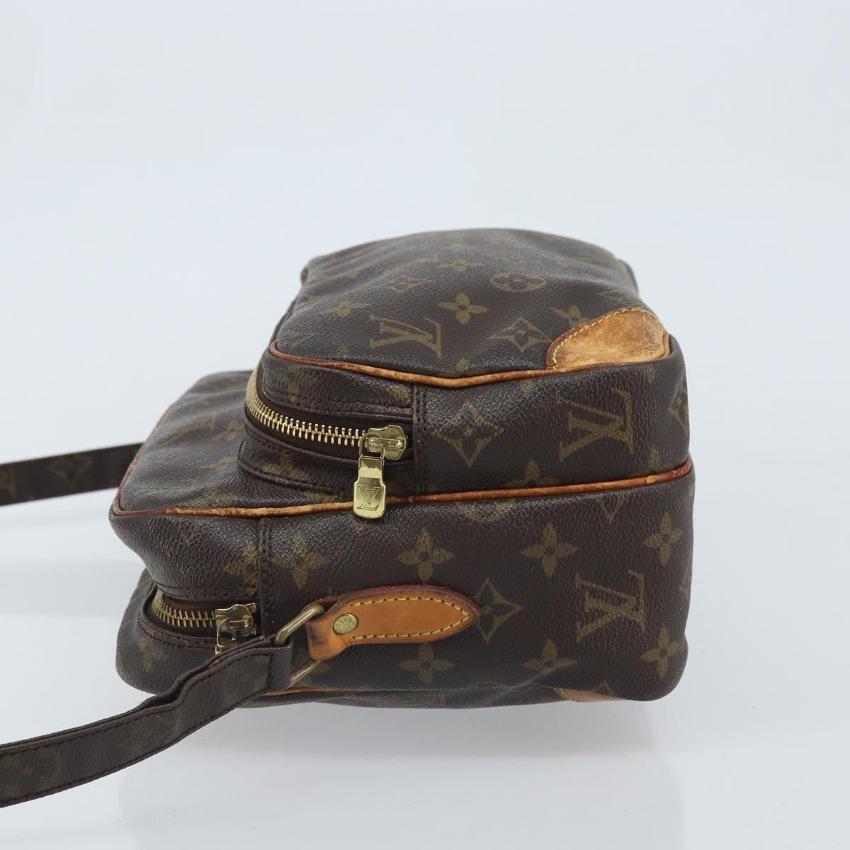 LOUIS VUITTON Monogram Nile Shoulder Bag M45244 LV Auth BA10739