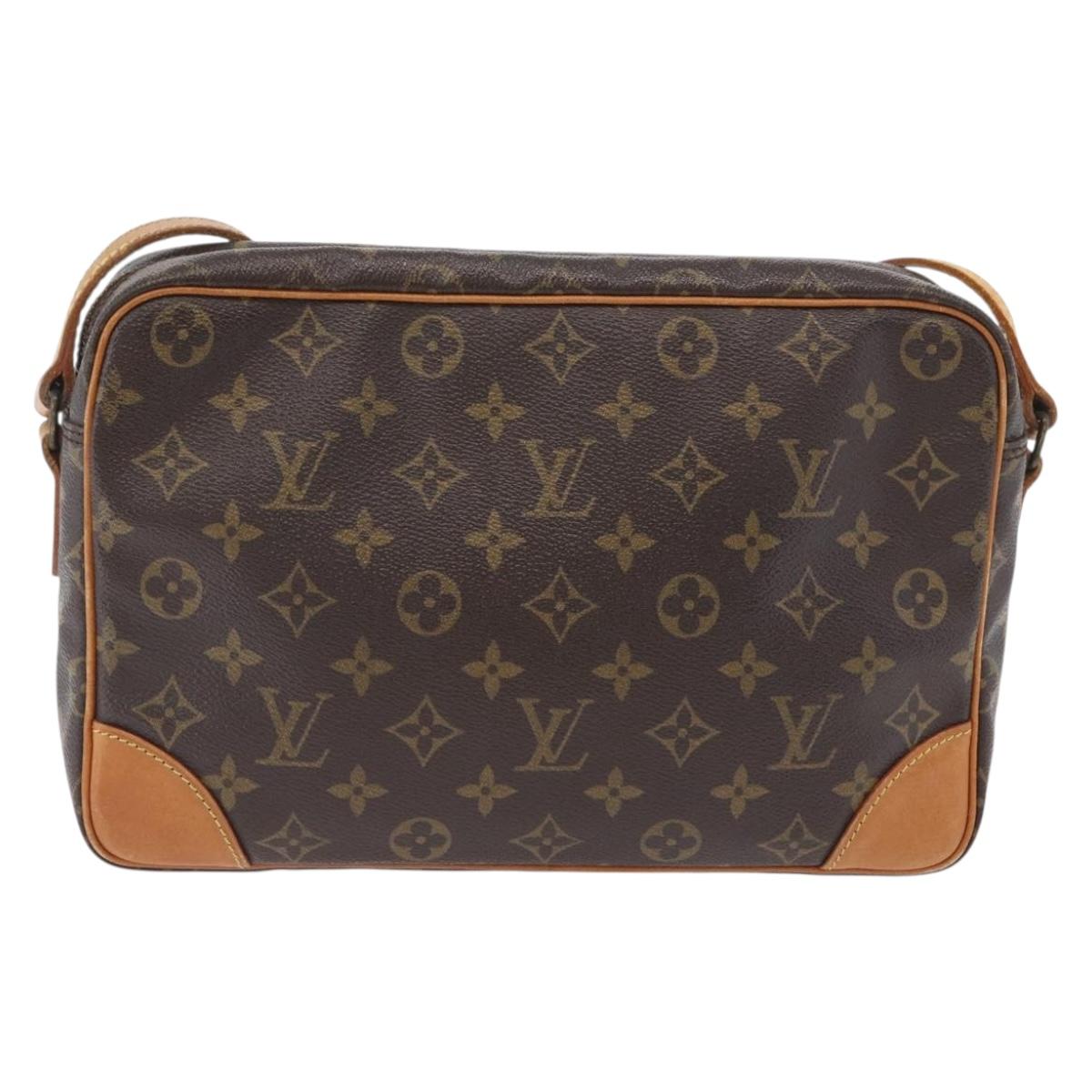 LOUIS VUITTON Monogram Trocadero 27 Shoulder Bag M51274 LV Auth BA10746