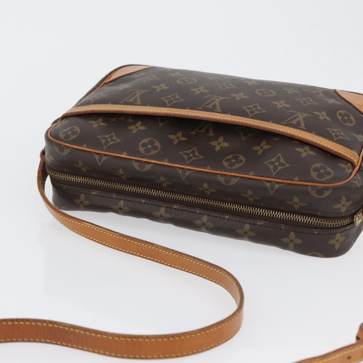 LOUIS VUITTON Monogram Trocadero 27 Shoulder Bag M51274 LV Auth BA10746