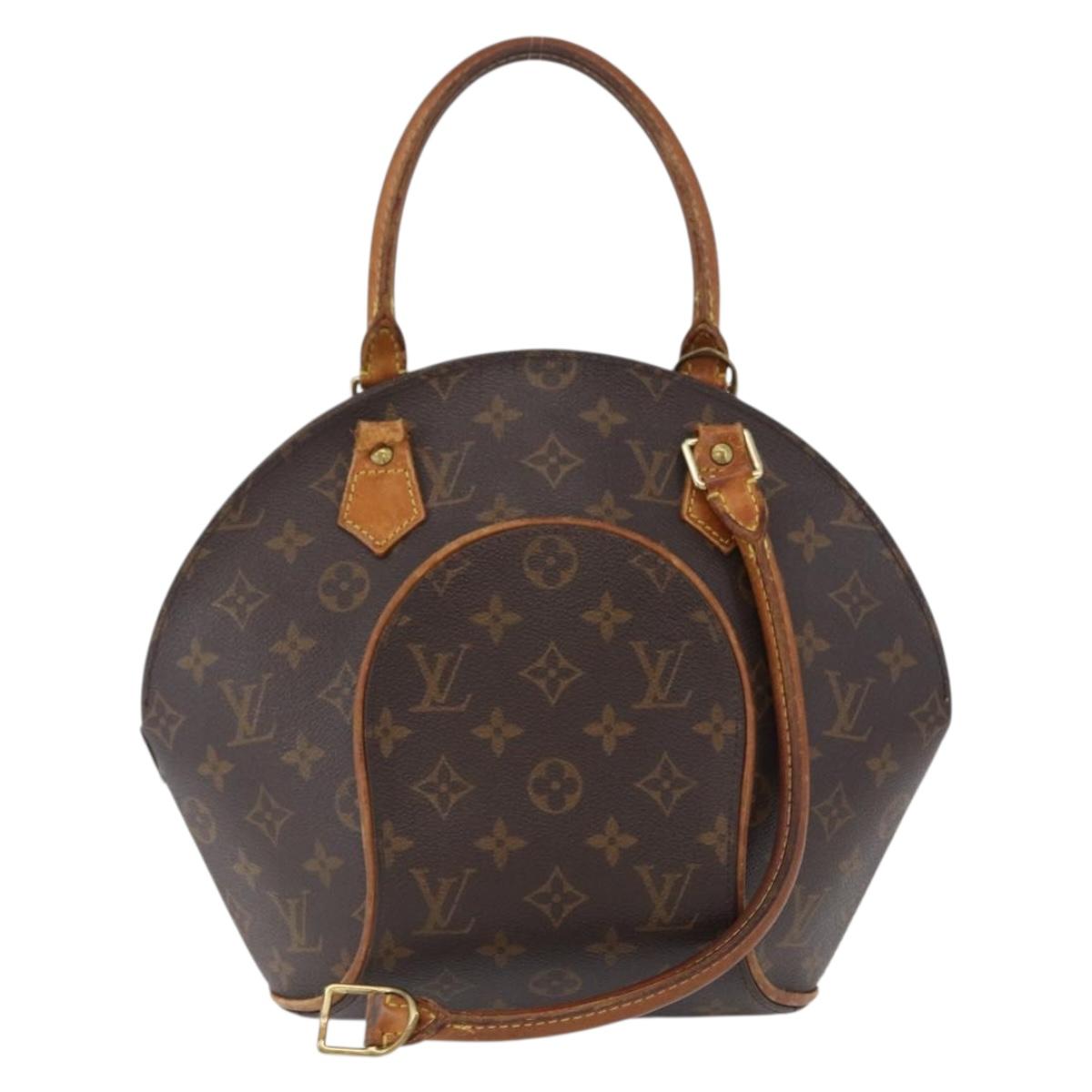 LOUIS VUITTON Monogram Ellipse MM Hand Bag M51126 LV Auth BA10767