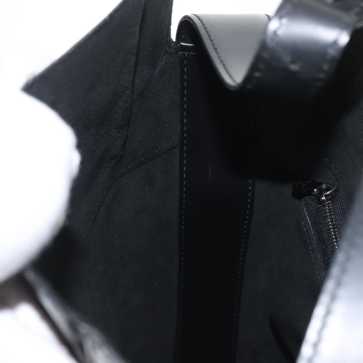 LOUIS VUITTON Epi Sax Shoulder Bag Black M80161 LV Auth BA10769