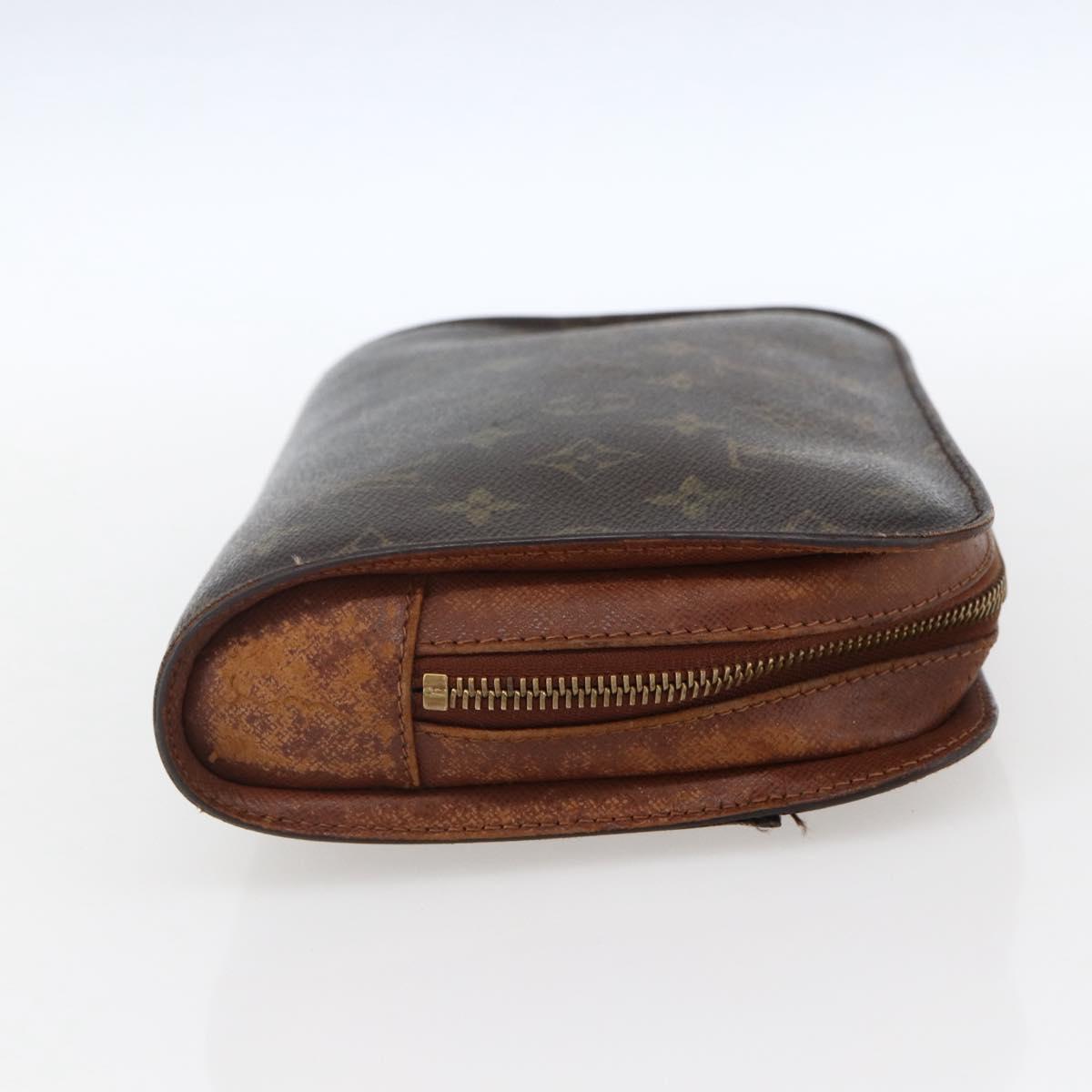 LOUIS VUITTON Monogram Orsay Clutch Bag M51790 LV Auth BA10780
