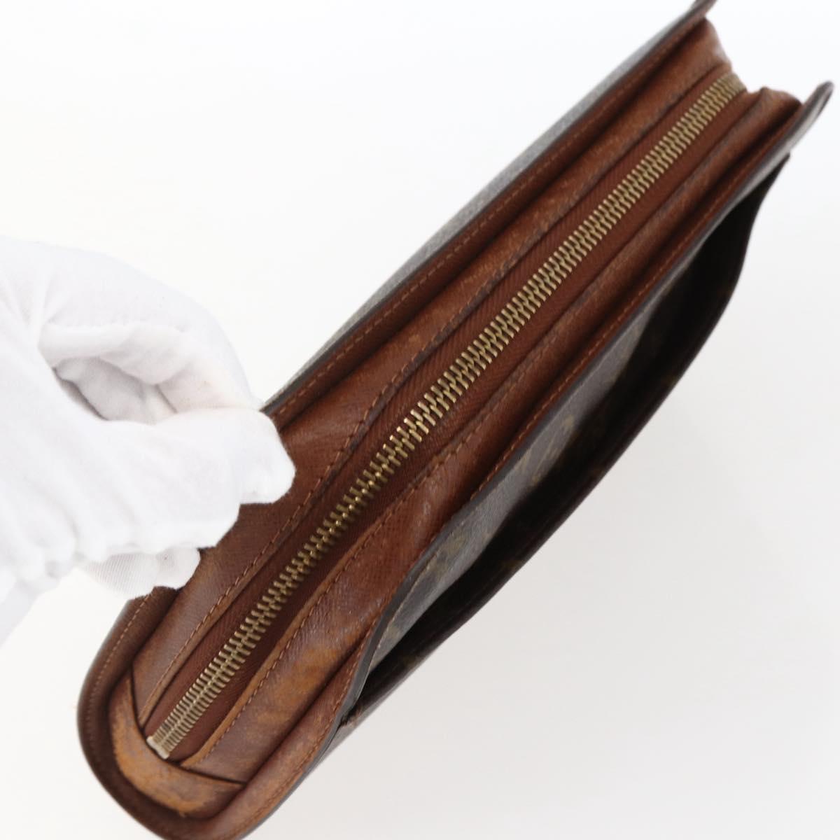 LOUIS VUITTON Monogram Orsay Clutch Bag M51790 LV Auth BA10780