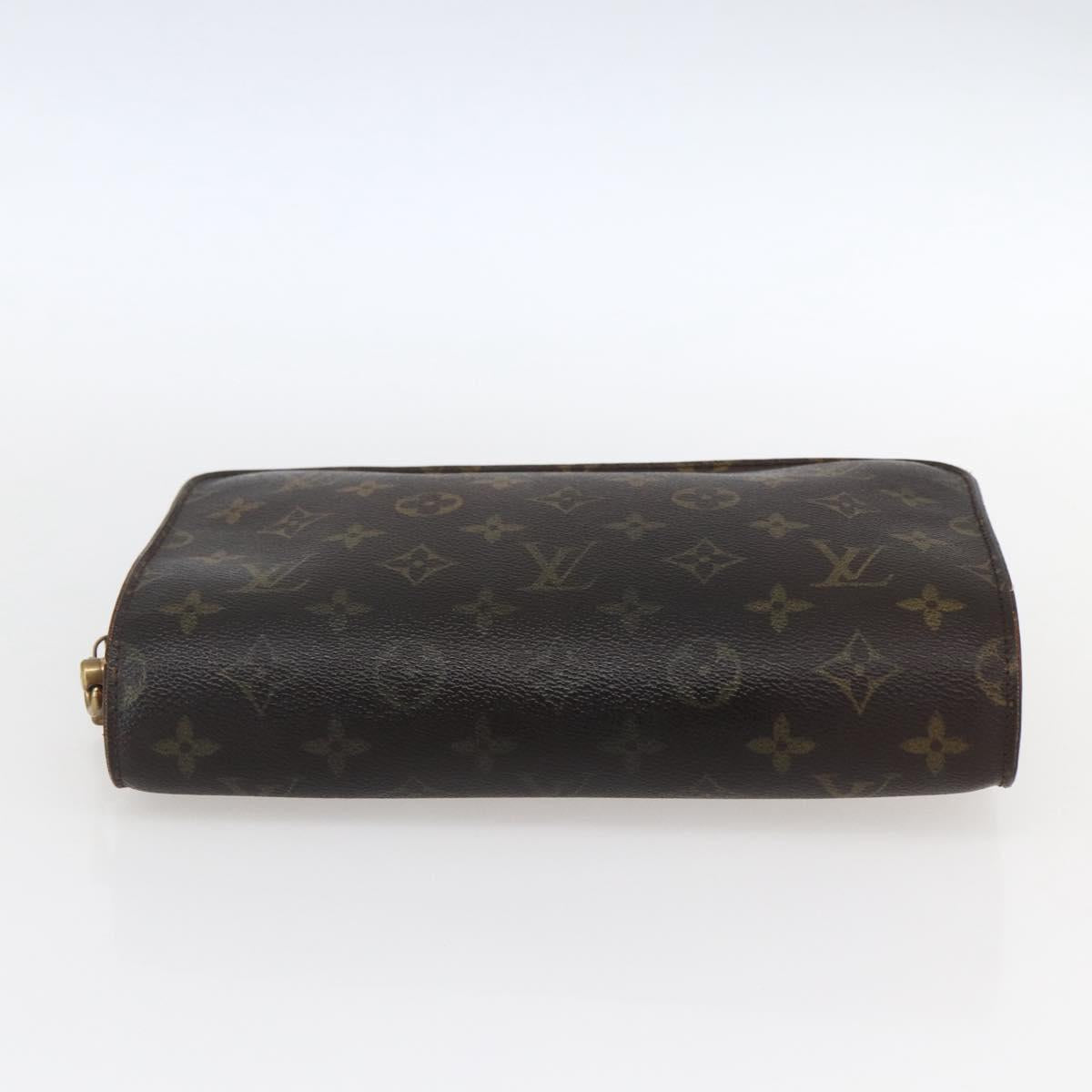 LOUIS VUITTON Monogram Orsay Clutch Bag M51790 LV Auth BA10780