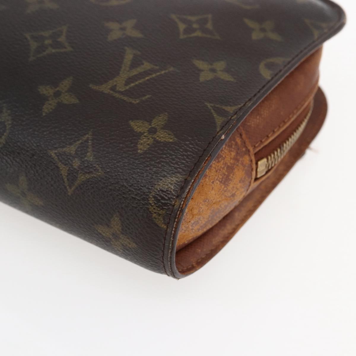 LOUIS VUITTON Monogram Orsay Clutch Bag M51790 LV Auth BA10780