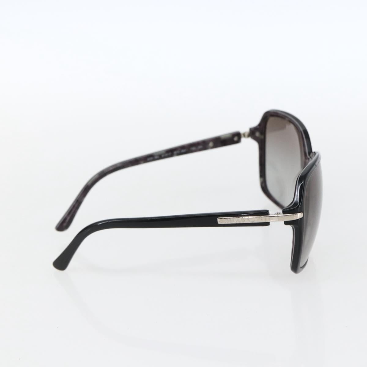 PRADA Sunglasses plastic Black SPR18M Auth BA10788