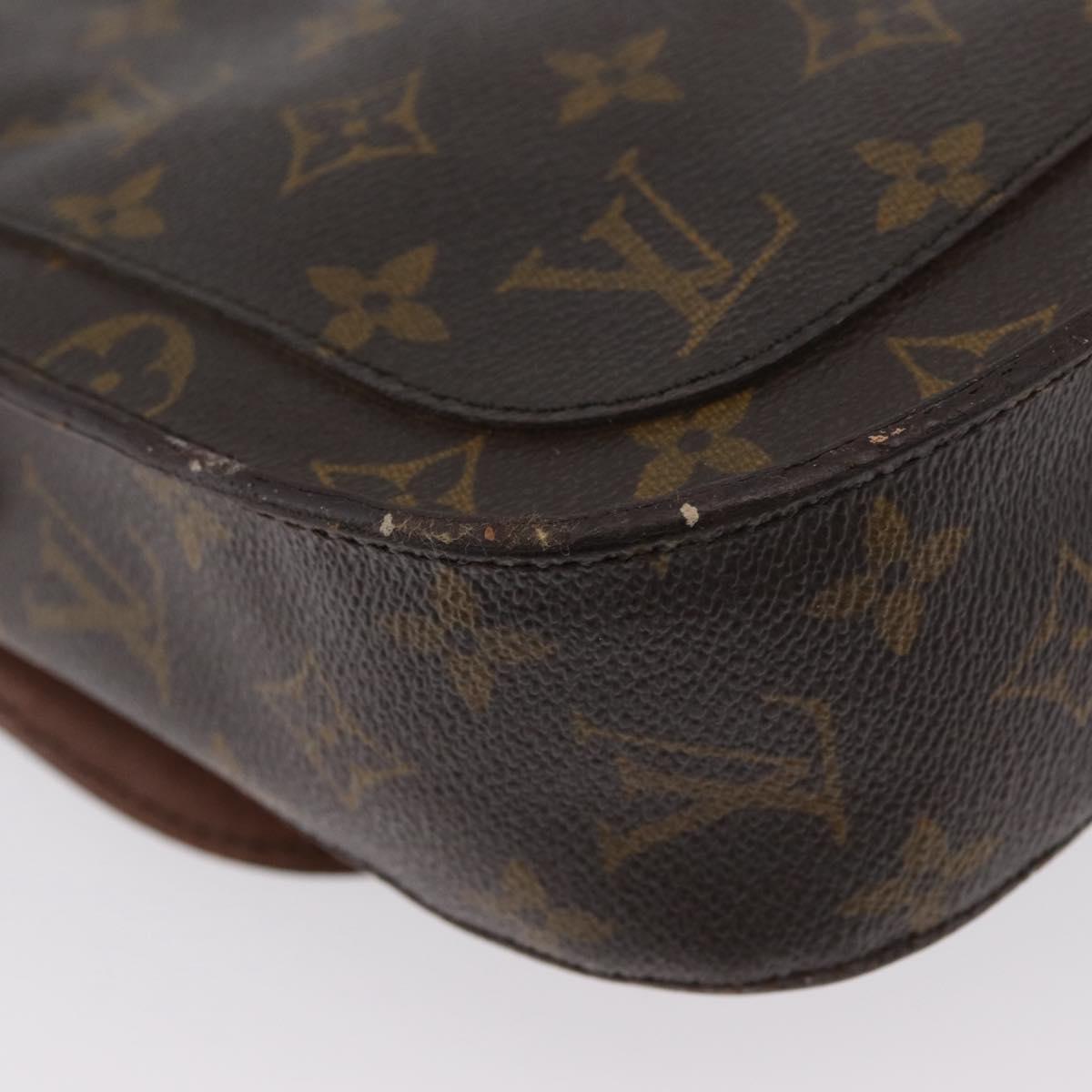LOUIS VUITTON Monogram Saint Cloud GM Shoulder Bag M51242 LV Auth BA10795