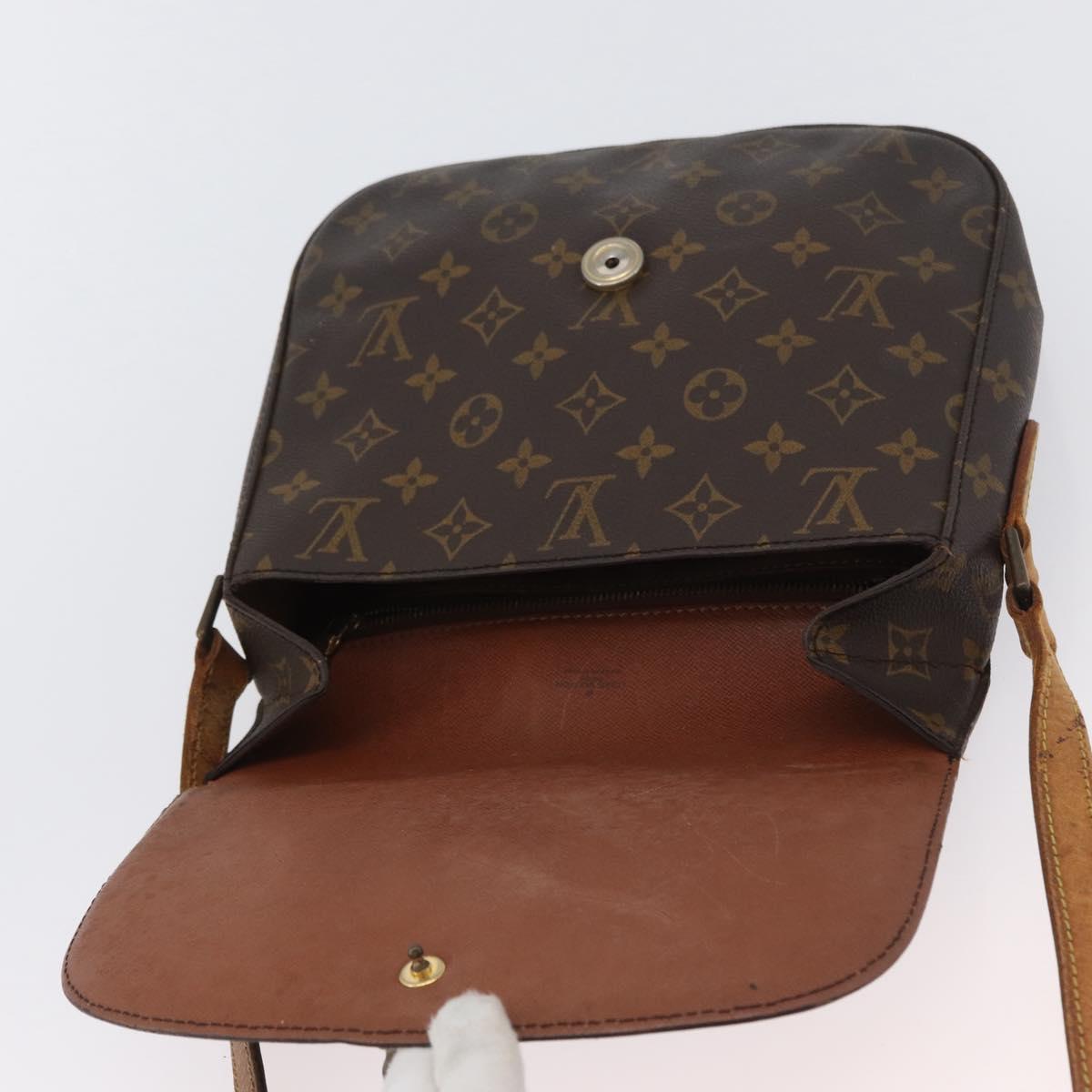 LOUIS VUITTON Monogram Saint Cloud GM Shoulder Bag M51242 LV Auth BA10795