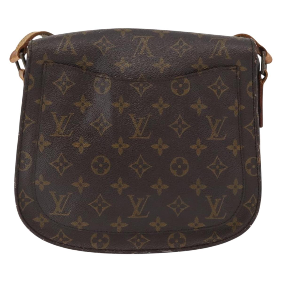 LOUIS VUITTON Monogram Saint Cloud GM Shoulder Bag M51242 LV Auth BA10795