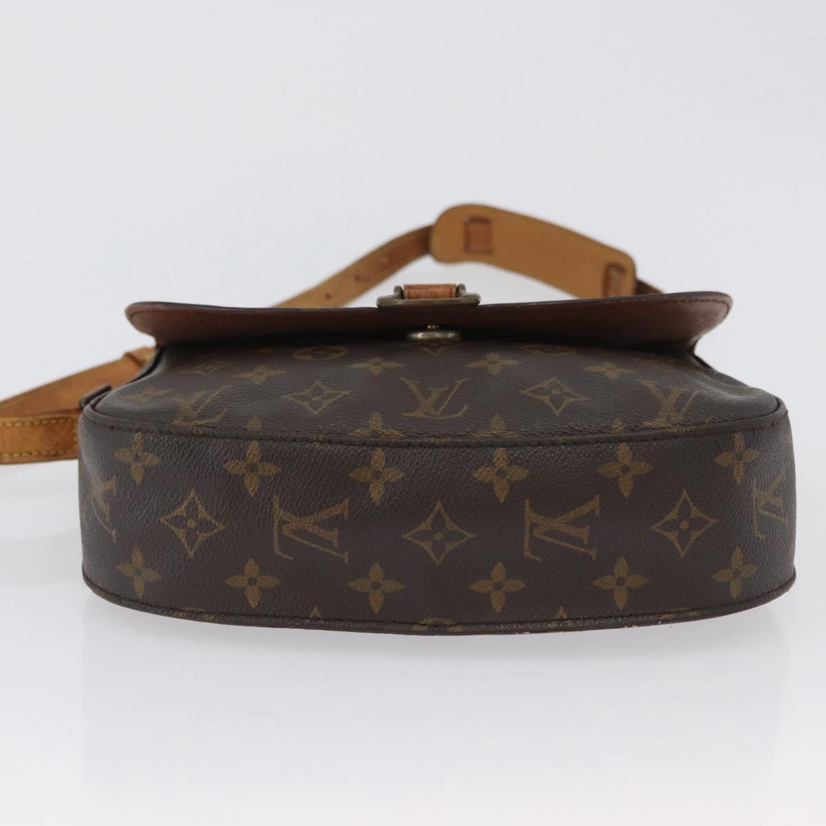 LOUIS VUITTON Monogram Saint Cloud GM Shoulder Bag M51242 LV Auth BA10795