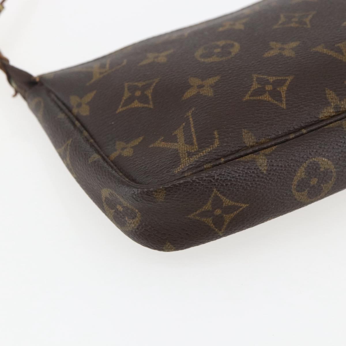 LOUIS VUITTON Monogram Pochette Accessoires Pouch M51980 LV Auth BA10797