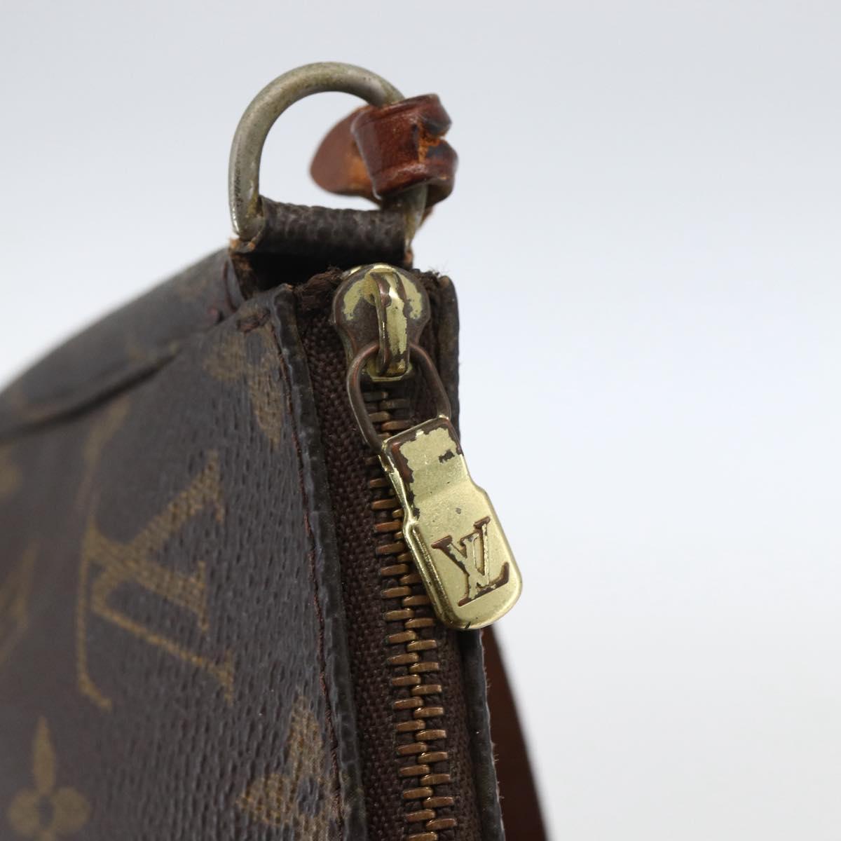 LOUIS VUITTON Monogram Pochette Accessoires Pouch M51980 LV Auth BA10797