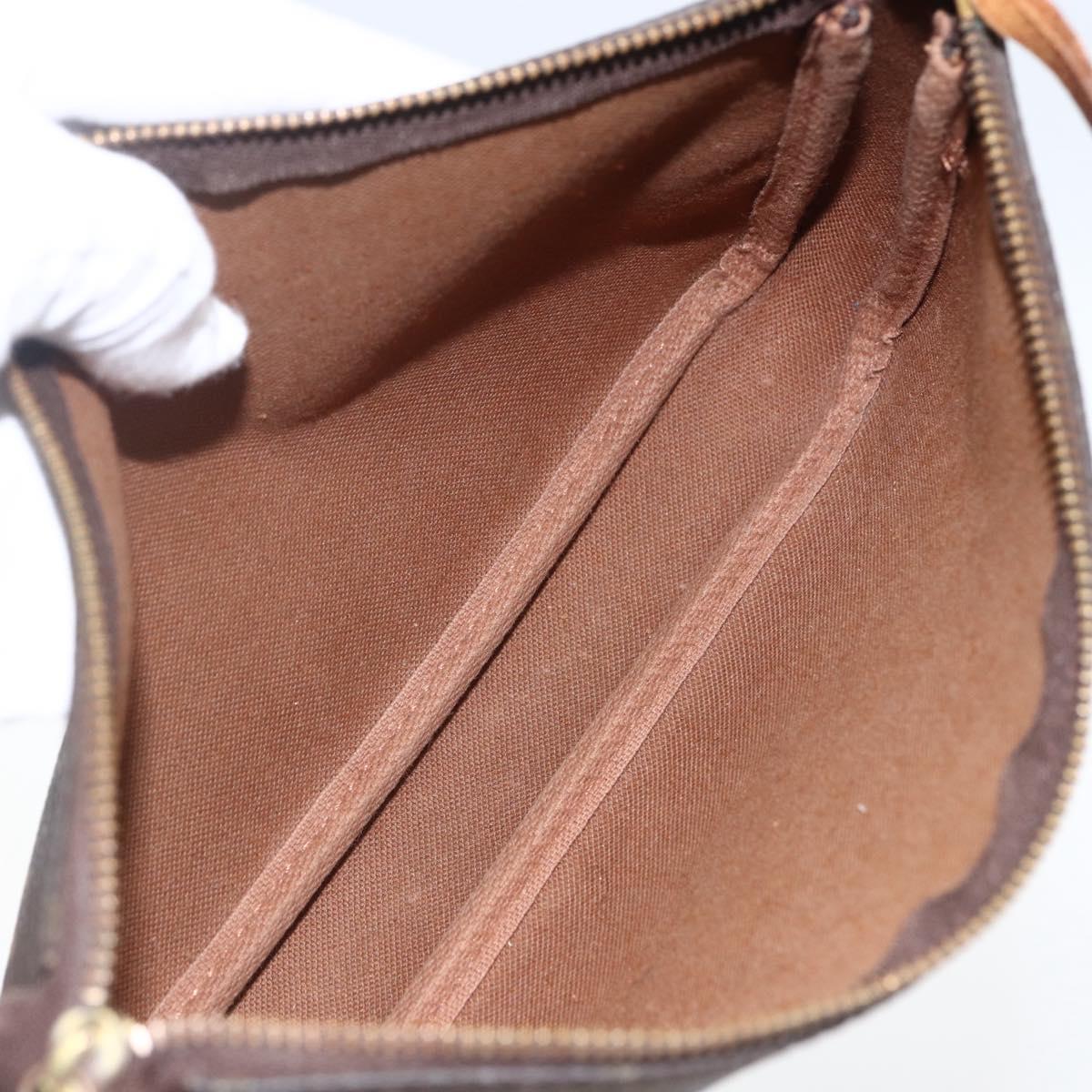 LOUIS VUITTON Monogram Pochette Accessoires Pouch M51980 LV Auth BA10797