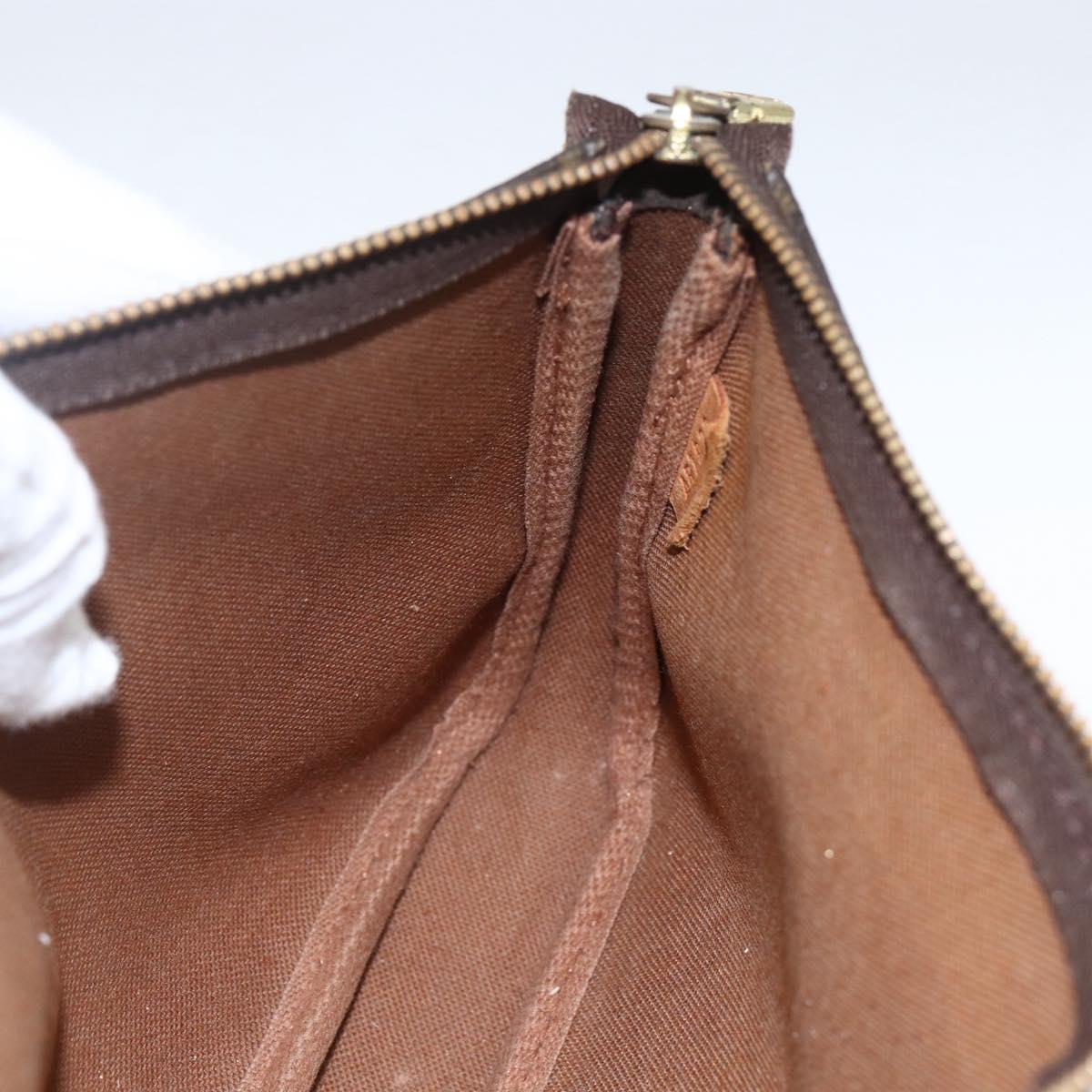 LOUIS VUITTON Monogram Pochette Accessoires Pouch M51980 LV Auth BA10797