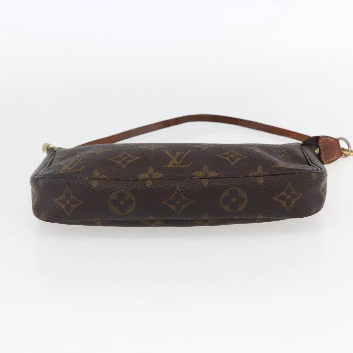 LOUIS VUITTON Monogram Pochette Accessoires Pouch M51980 LV Auth BA10797