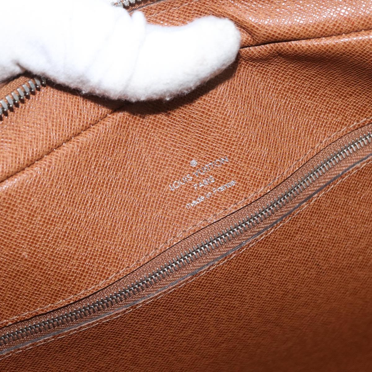LOUIS VUITTON Epi Porte Documents Voyage Business Bag Brown M54478 Auth BA10800