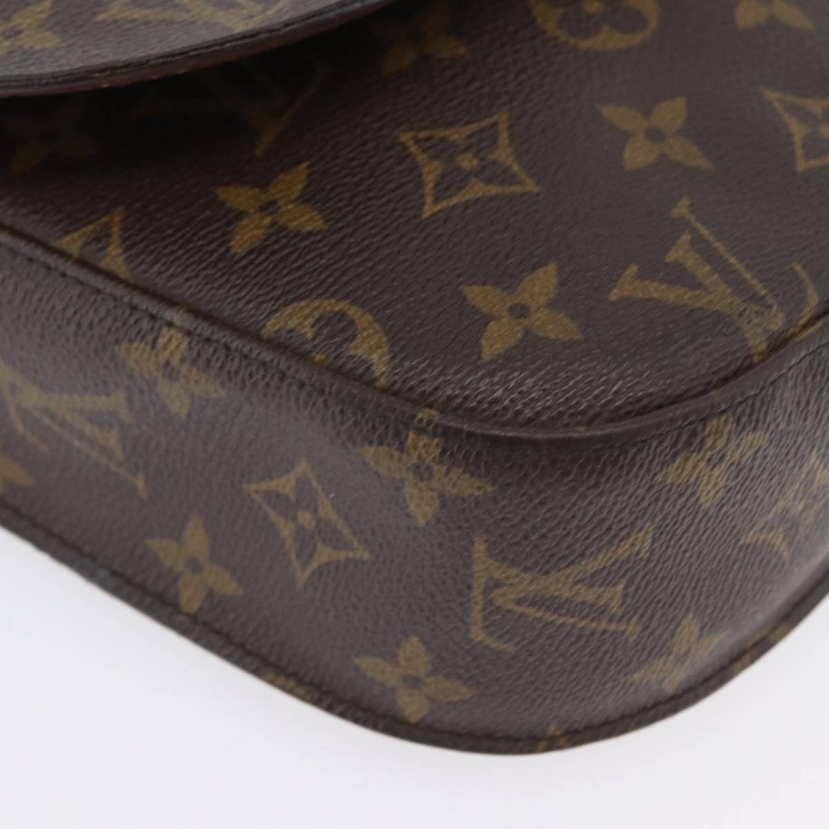 LOUIS VUITTON Monogram Saint Cloud GM Shoulder Bag M51242 LV Auth BA10803