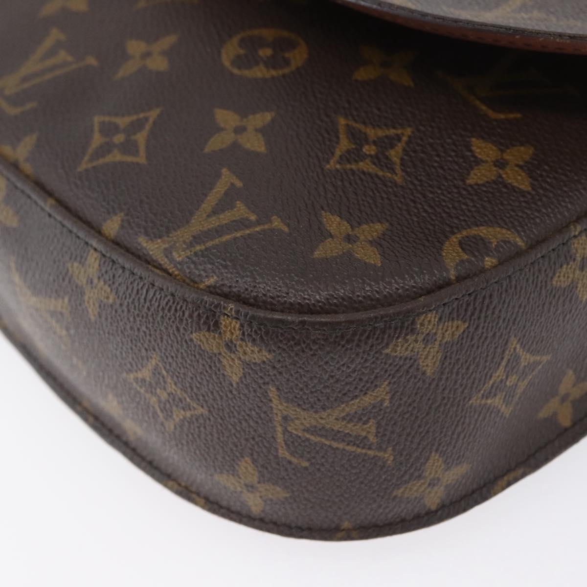 LOUIS VUITTON Monogram Saint Cloud GM Shoulder Bag M51242 LV Auth BA10803
