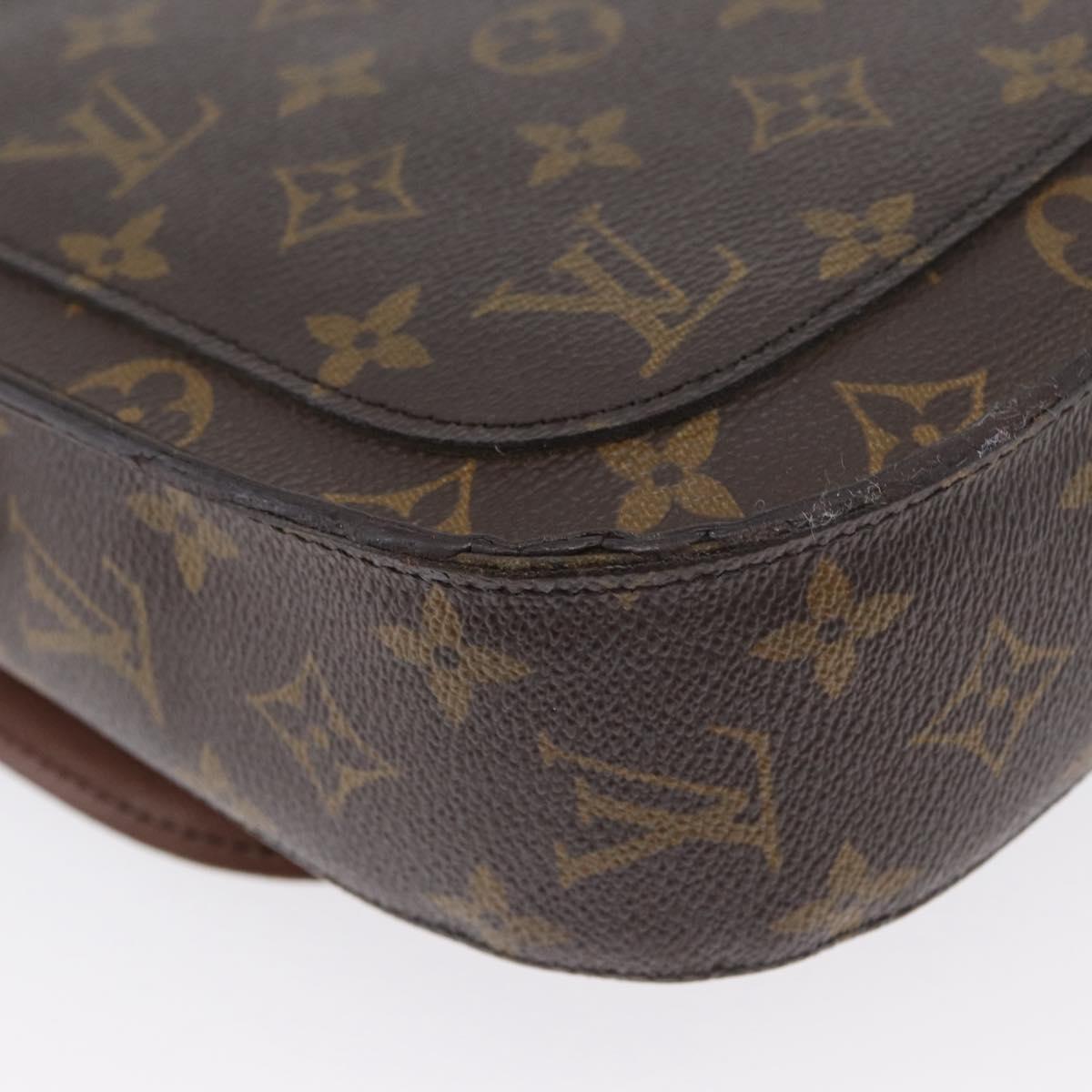 LOUIS VUITTON Monogram Saint Cloud GM Shoulder Bag M51242 LV Auth BA10803