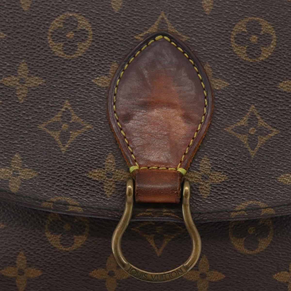 LOUIS VUITTON Monogram Saint Cloud GM Shoulder Bag M51242 LV Auth BA10803