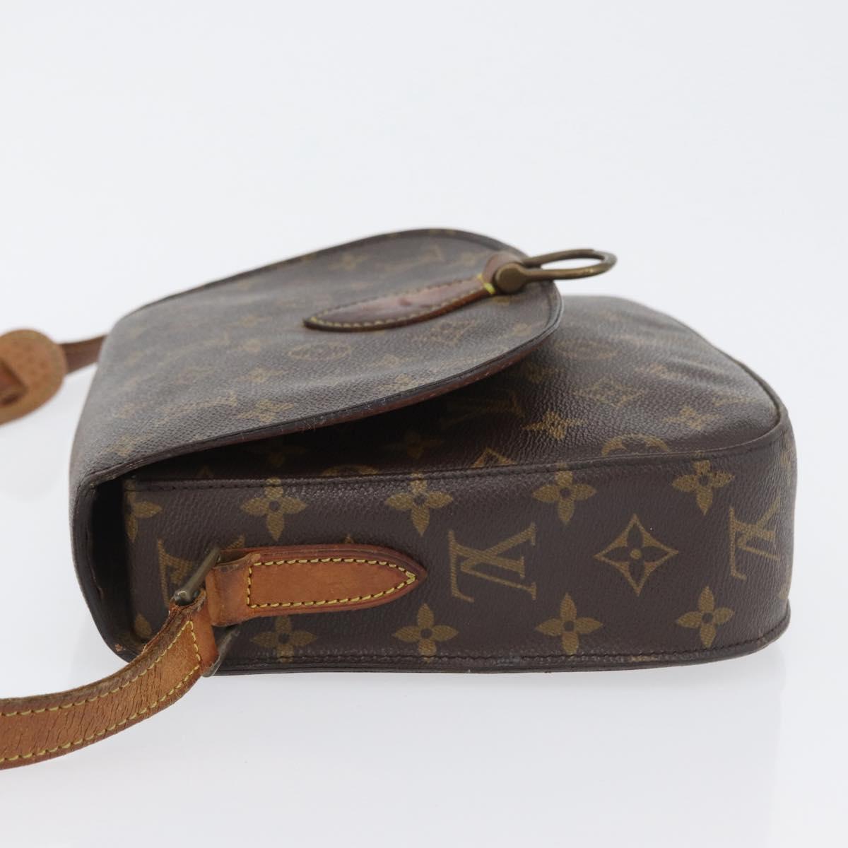 LOUIS VUITTON Monogram Saint Cloud GM Shoulder Bag M51242 LV Auth BA10803