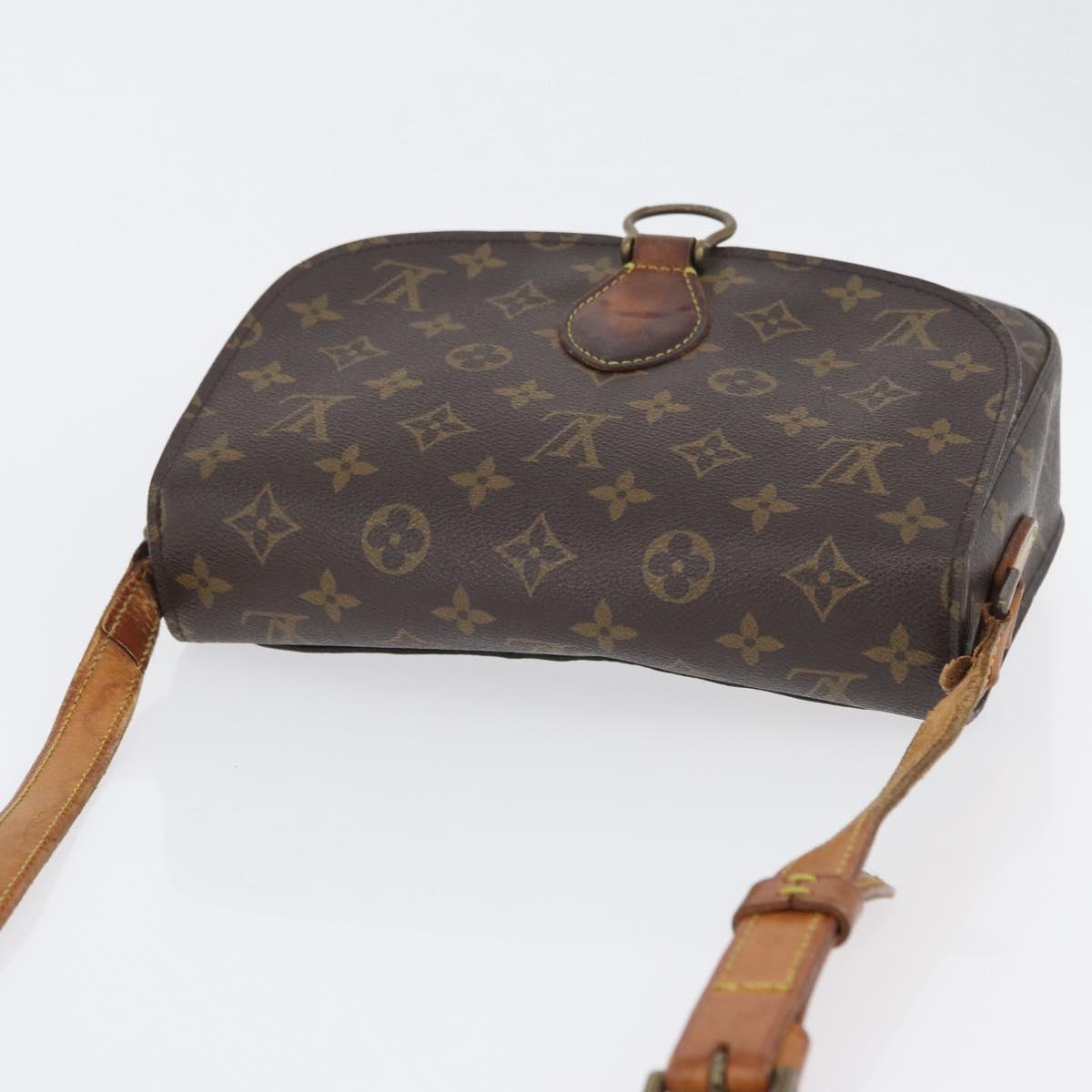 LOUIS VUITTON Monogram Saint Cloud GM Shoulder Bag M51242 LV Auth BA10803