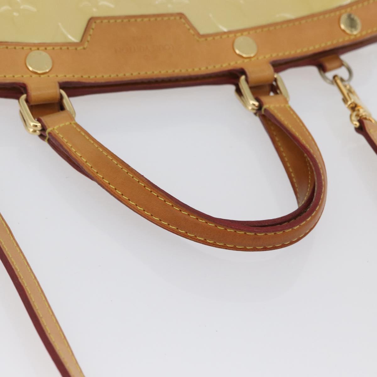 LOUIS VUITTON Monogram Vernis Blair MM Bag 2way Broncorail M91456 Auth BA10813