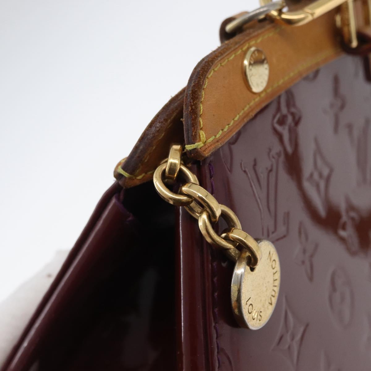 LOUIS VUITTON Monogram Vernis Blair MM Bag 2way amethyst M90106 LV Auth BA10814