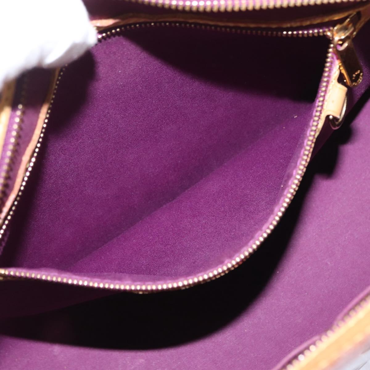 LOUIS VUITTON Monogram Vernis Blair MM Bag 2way amethyst M90106 LV Auth BA10814