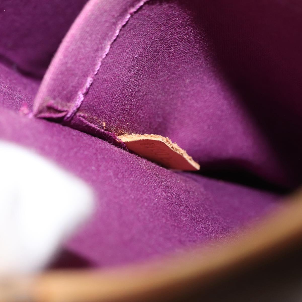 LOUIS VUITTON Monogram Vernis Blair MM Bag 2way amethyst M90106 LV Auth BA10814