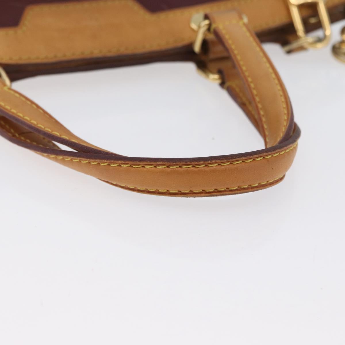 LOUIS VUITTON Monogram Vernis Blair MM Bag 2way amethyst M90106 LV Auth BA10814