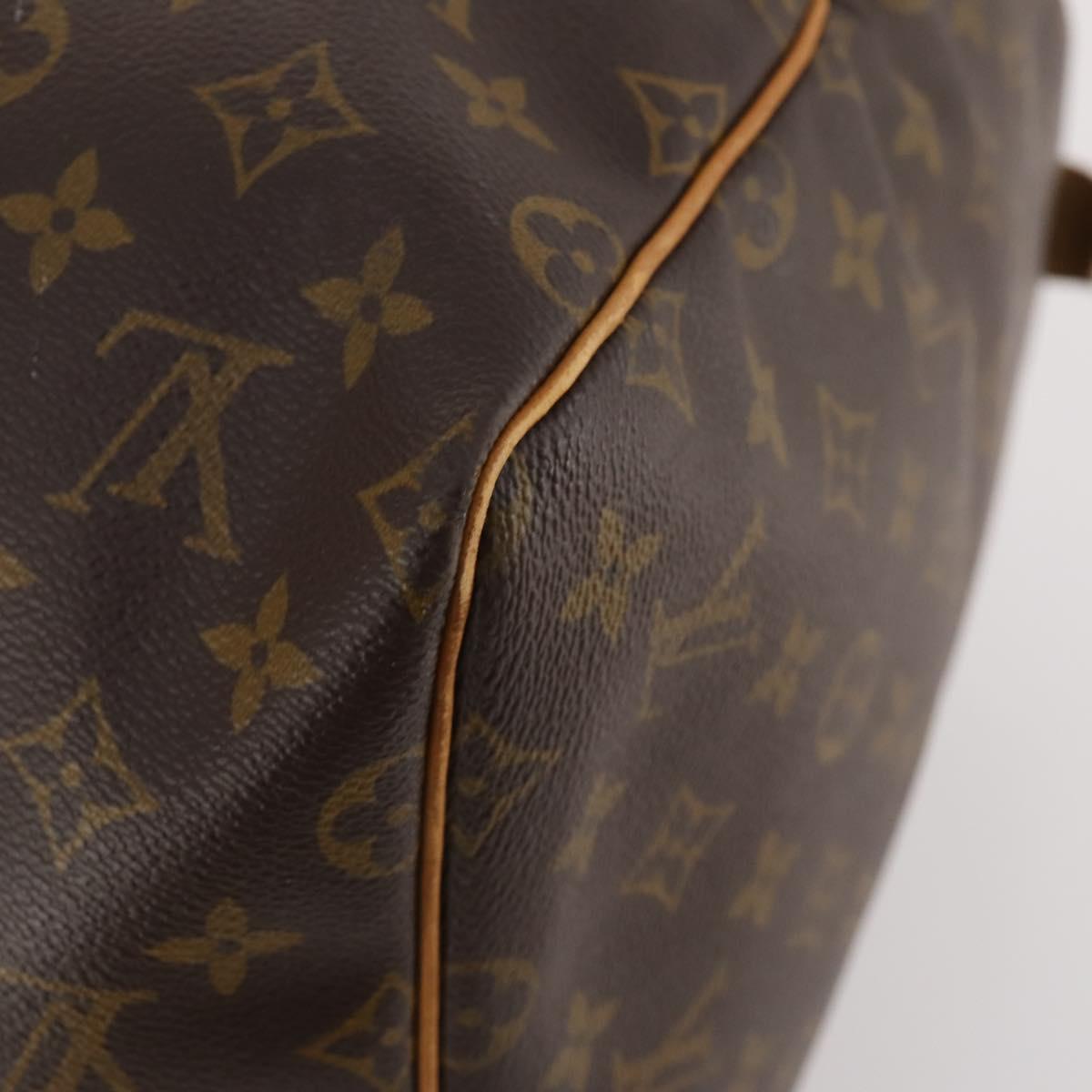 LOUIS VUITTON Monogram Keepall 55 Boston Bag M41424 LV Auth BA10817