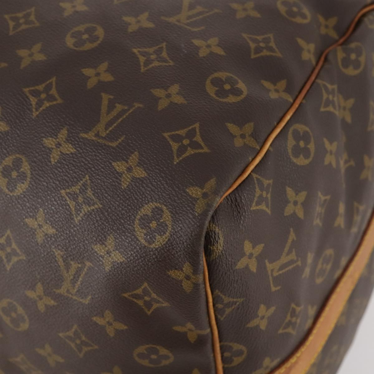 LOUIS VUITTON Monogram Keepall Bandouliere 60 Boston Bag M41412 LV Auth BA10818
