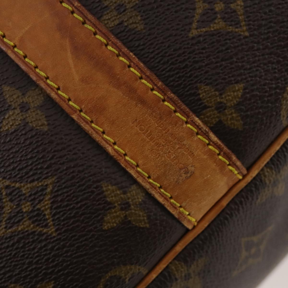 LOUIS VUITTON Monogram Keepall Bandouliere 60 Boston Bag M41412 LV Auth BA10818