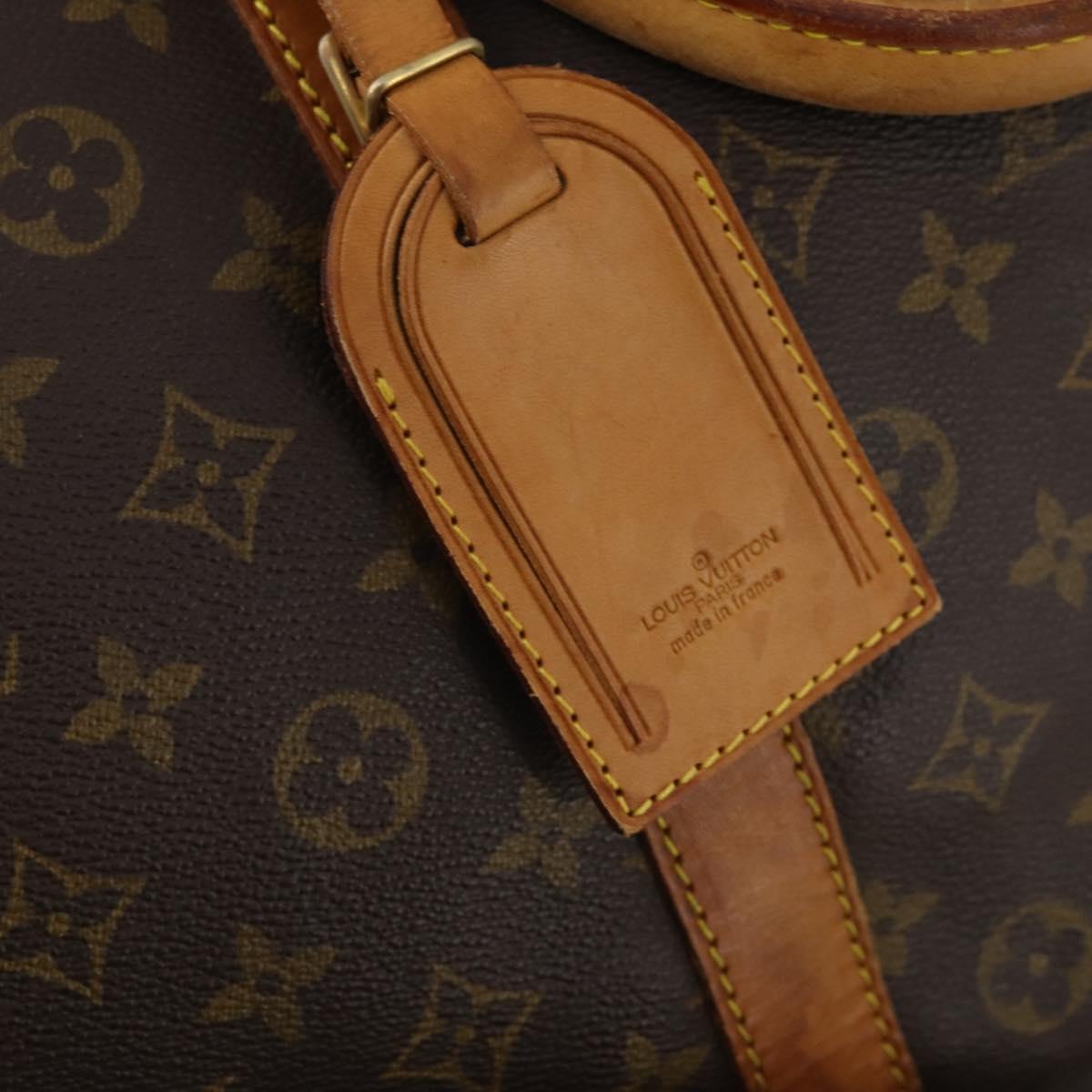 LOUIS VUITTON Monogram Keepall Bandouliere 60 Boston Bag M41412 LV Auth BA10818