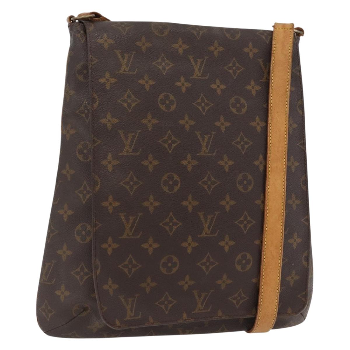 LOUIS VUITTON Monogram Musette Shoulder Bag M51256 LV Auth BA10819