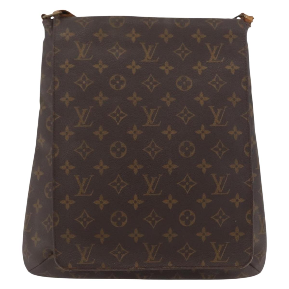 LOUIS VUITTON Monogram Musette Shoulder Bag M51256 LV Auth BA10819
