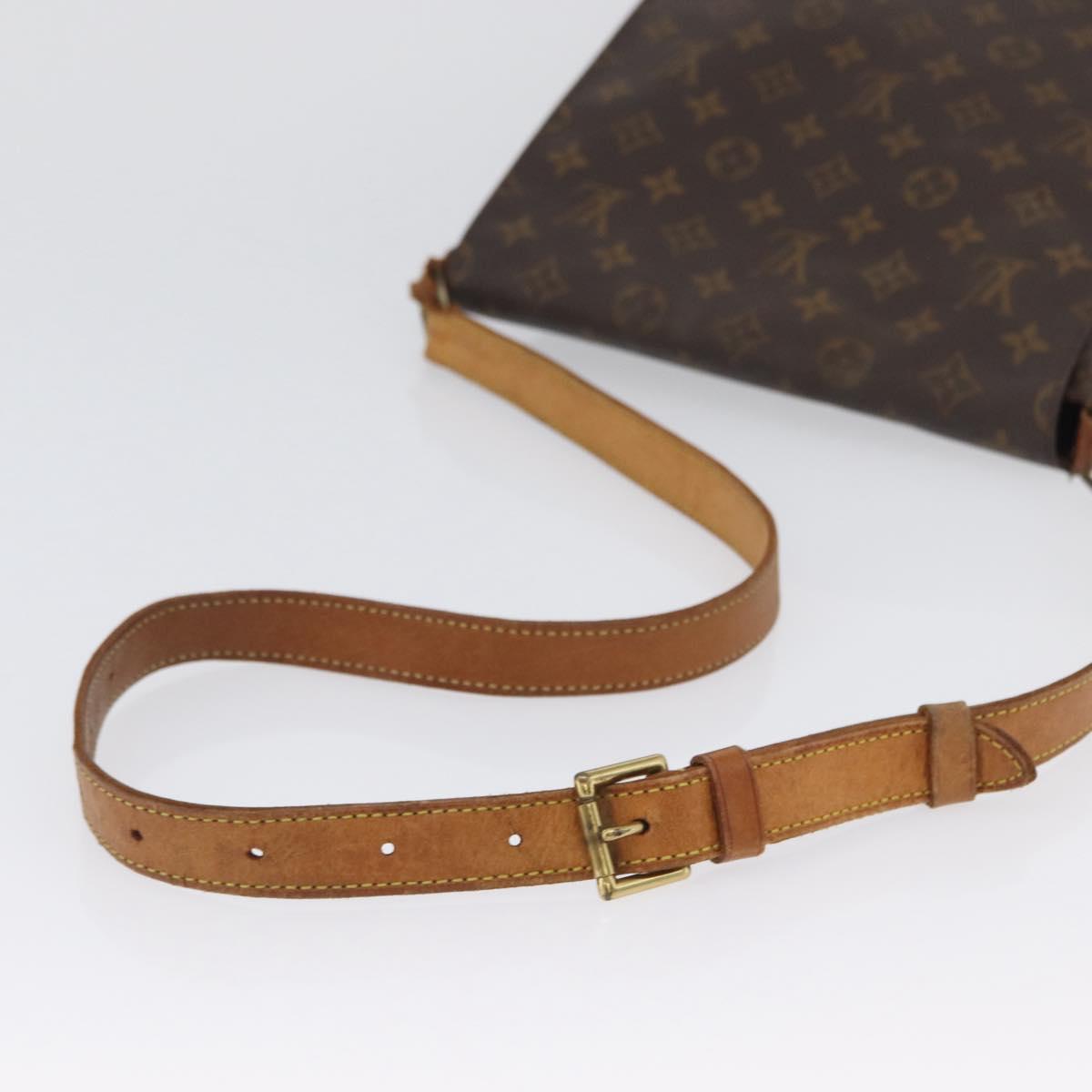 LOUIS VUITTON Monogram Musette Shoulder Bag M51256 LV Auth BA10819