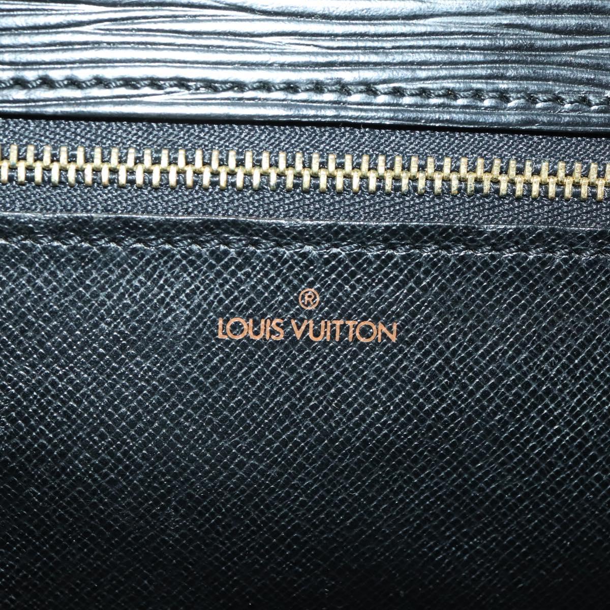 LOUIS VUITTON Epi Serviette Conseiller Briefcase Black M54422 LV Auth BA10821