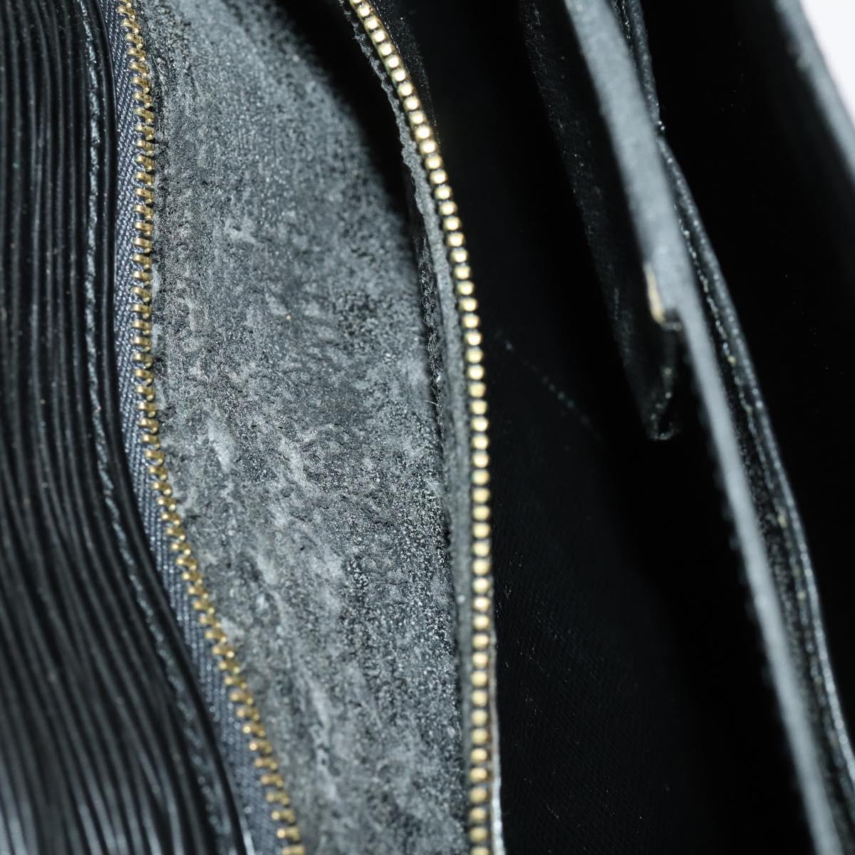 LOUIS VUITTON Epi Serviette Conseiller Briefcase Black M54422 LV Auth BA10821