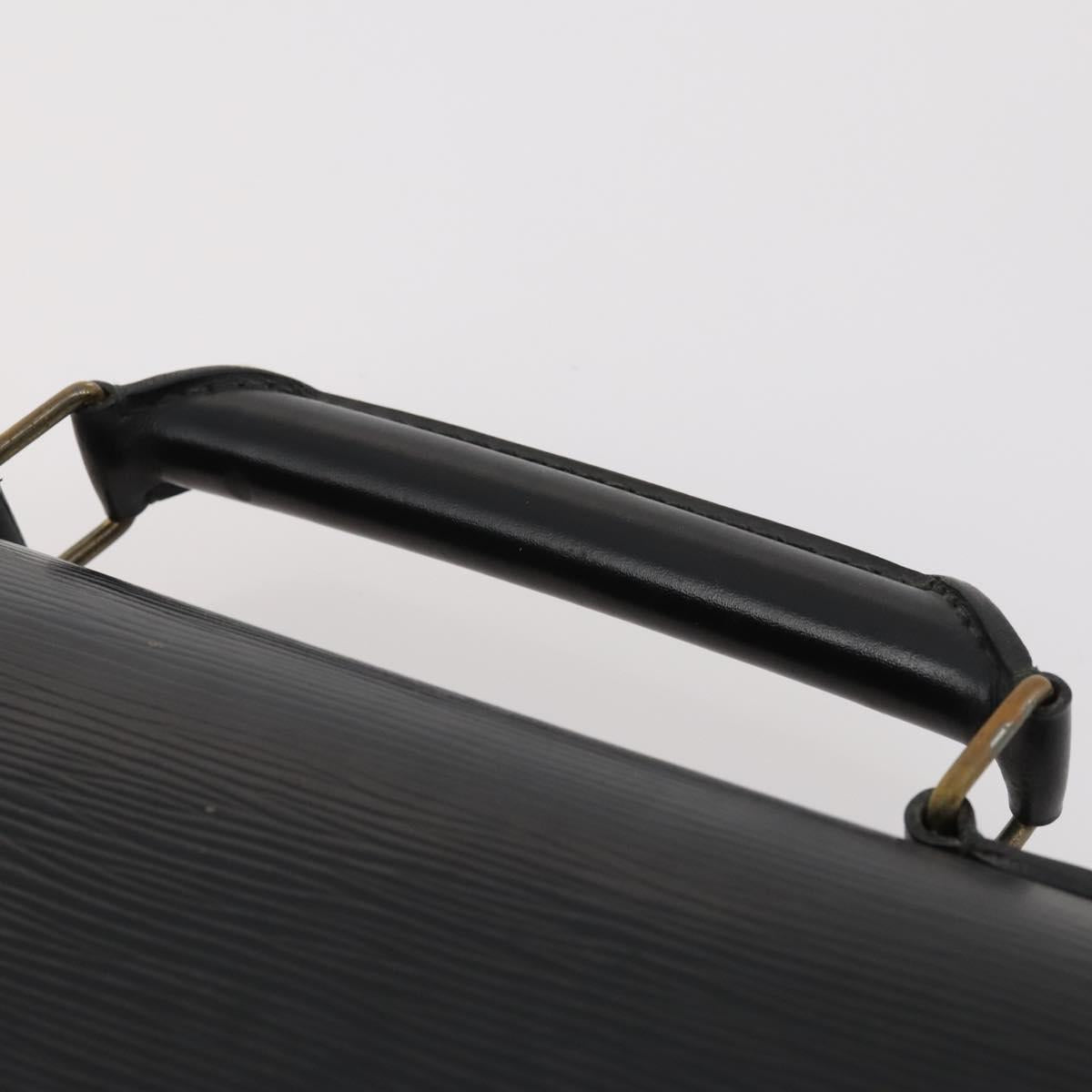 LOUIS VUITTON Epi Serviette Conseiller Briefcase Black M54422 LV Auth BA10821